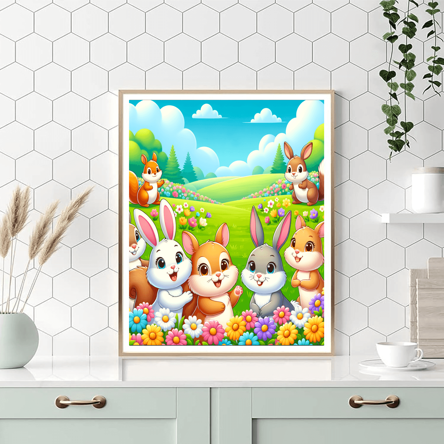 Frolic In The Field Paint By Color