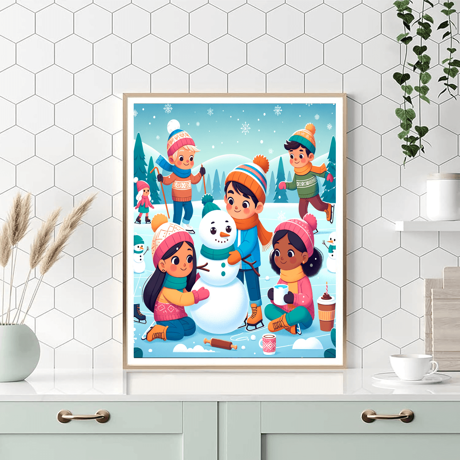Winter Wonderland Fun Paint By Number