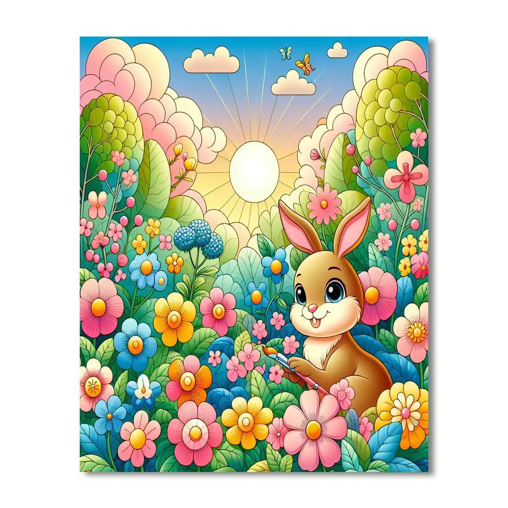 Mystical Garden Hideaway Paint By Color