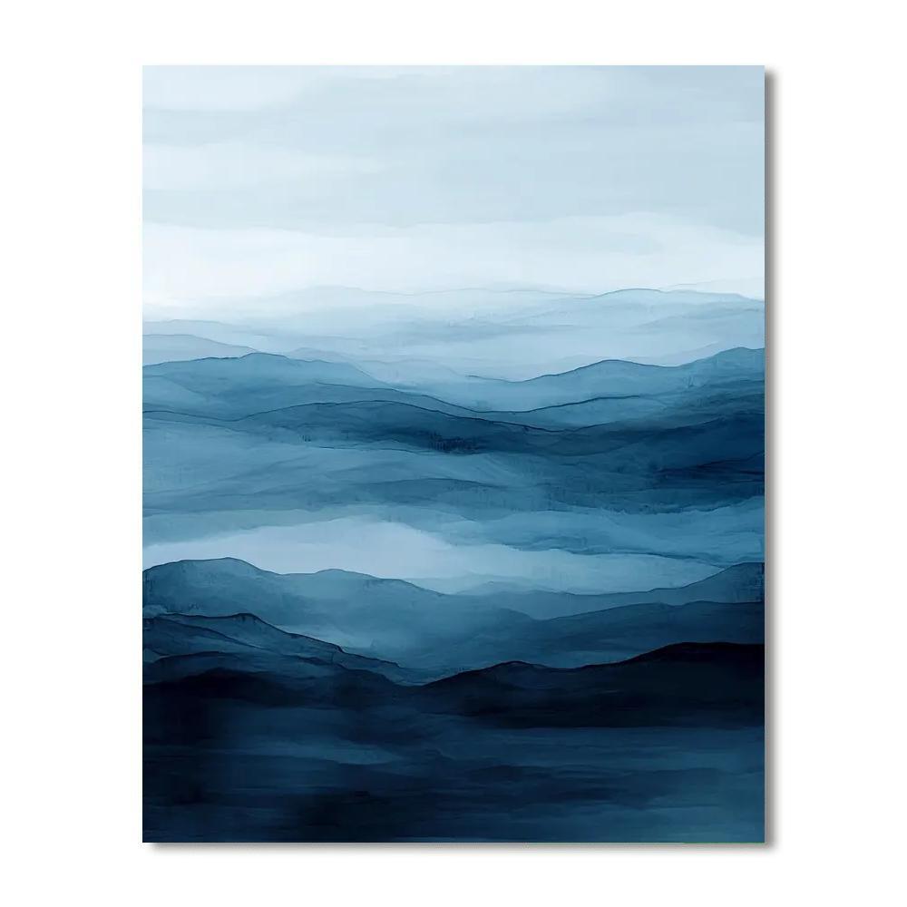 Mark Rothko Inspired Fields Of Reflection  Painting By Numbers Kit