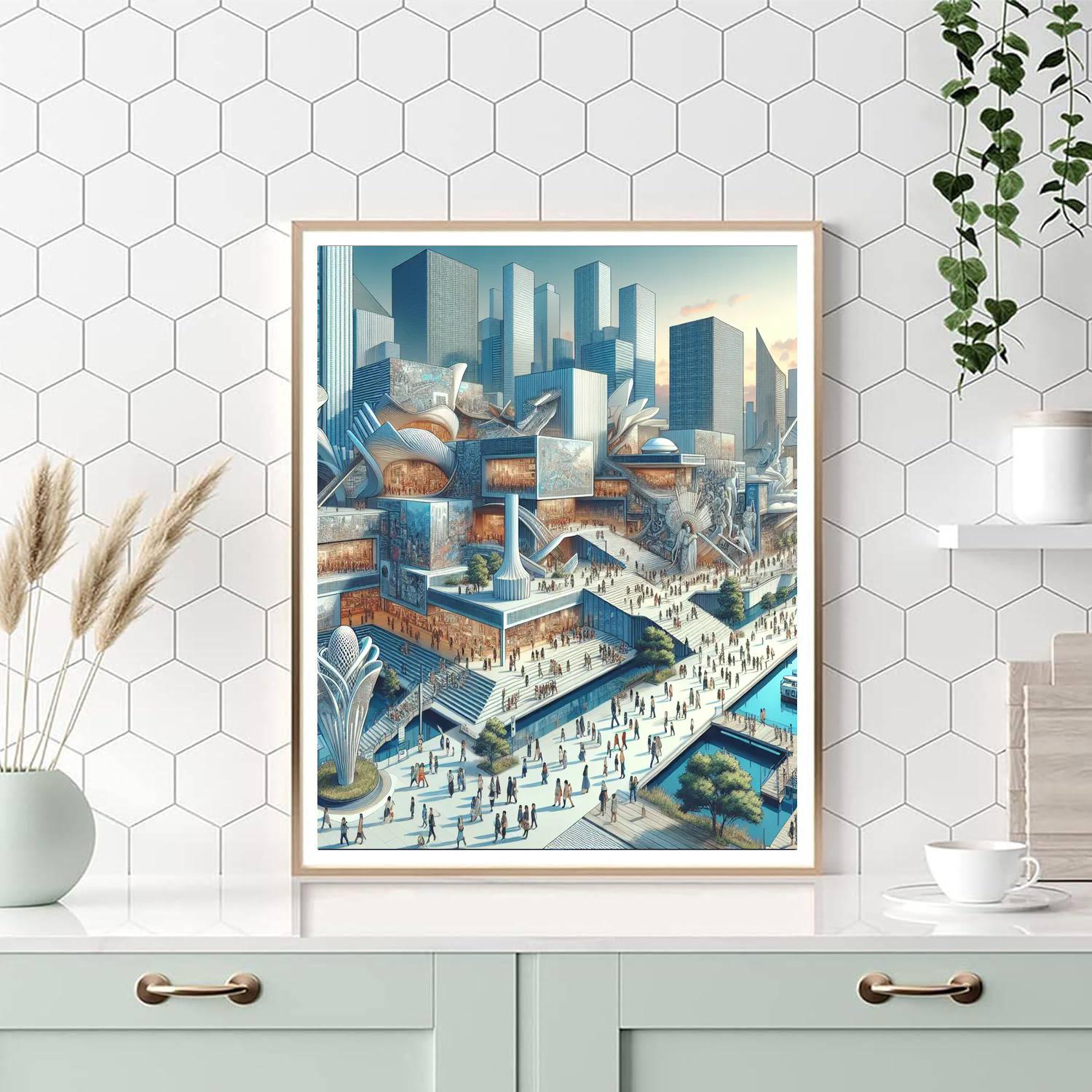 Yokohama Triennale - Yokohama, Japan Paint By Numbers