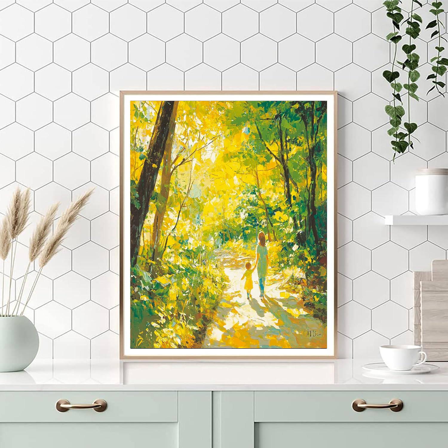 Sunny Days Together DIY Paint By Numbers