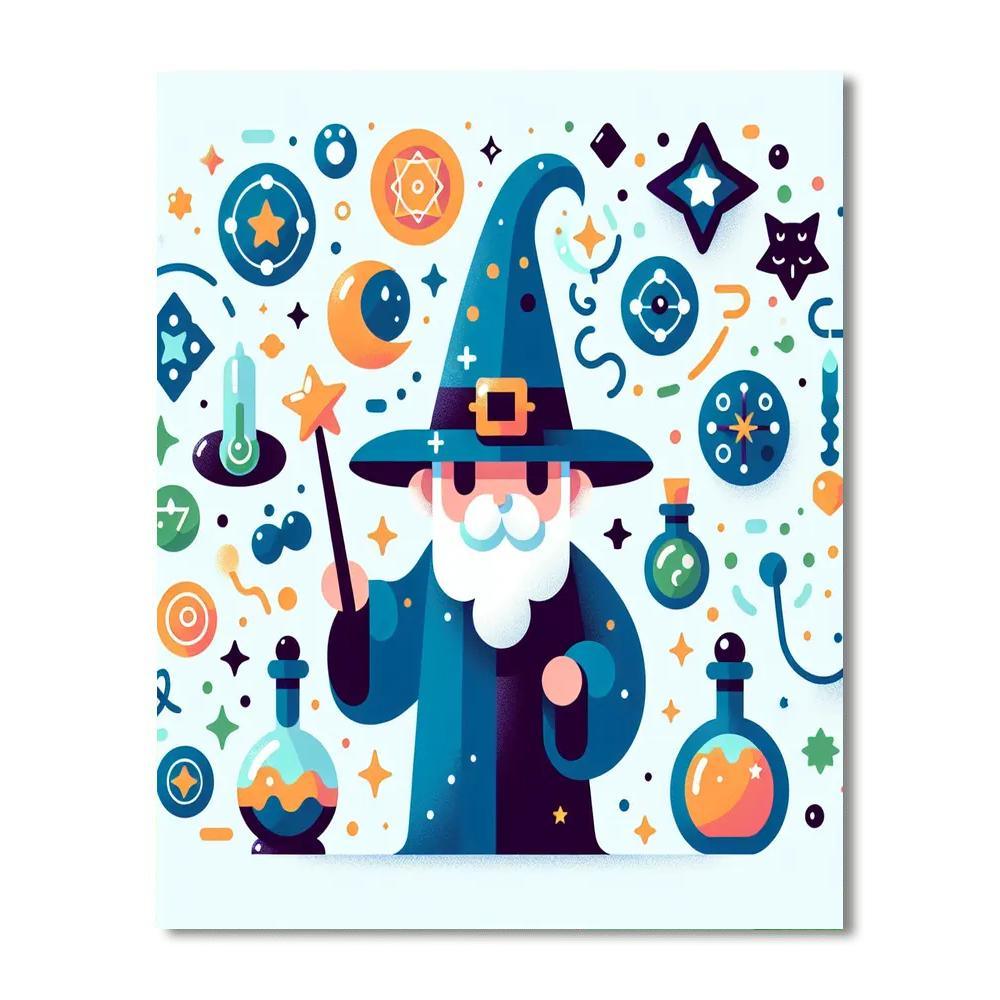 Wizard's World DIY Paint By Numbers