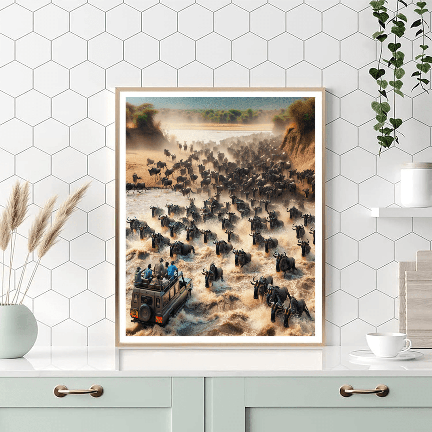 The Great Migration - Tanzania Paint By Color