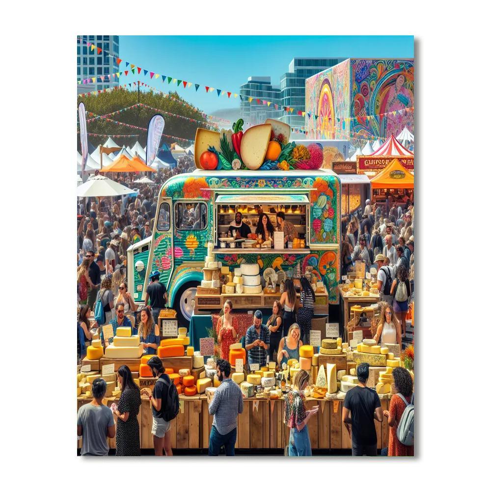 The Great Canadian Cheese Festival Paint By Number