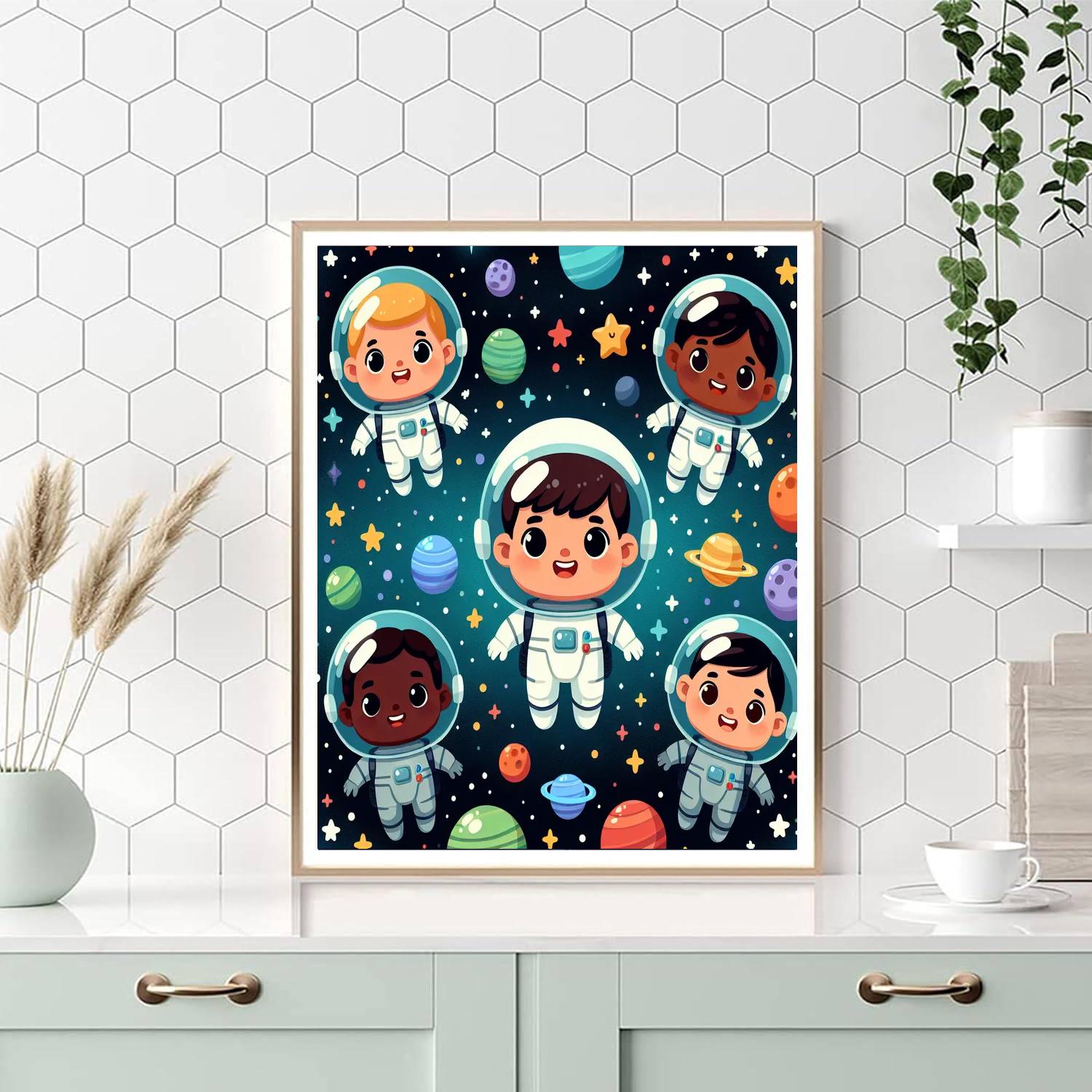 Amazing Space Voyage Paint By Numbers