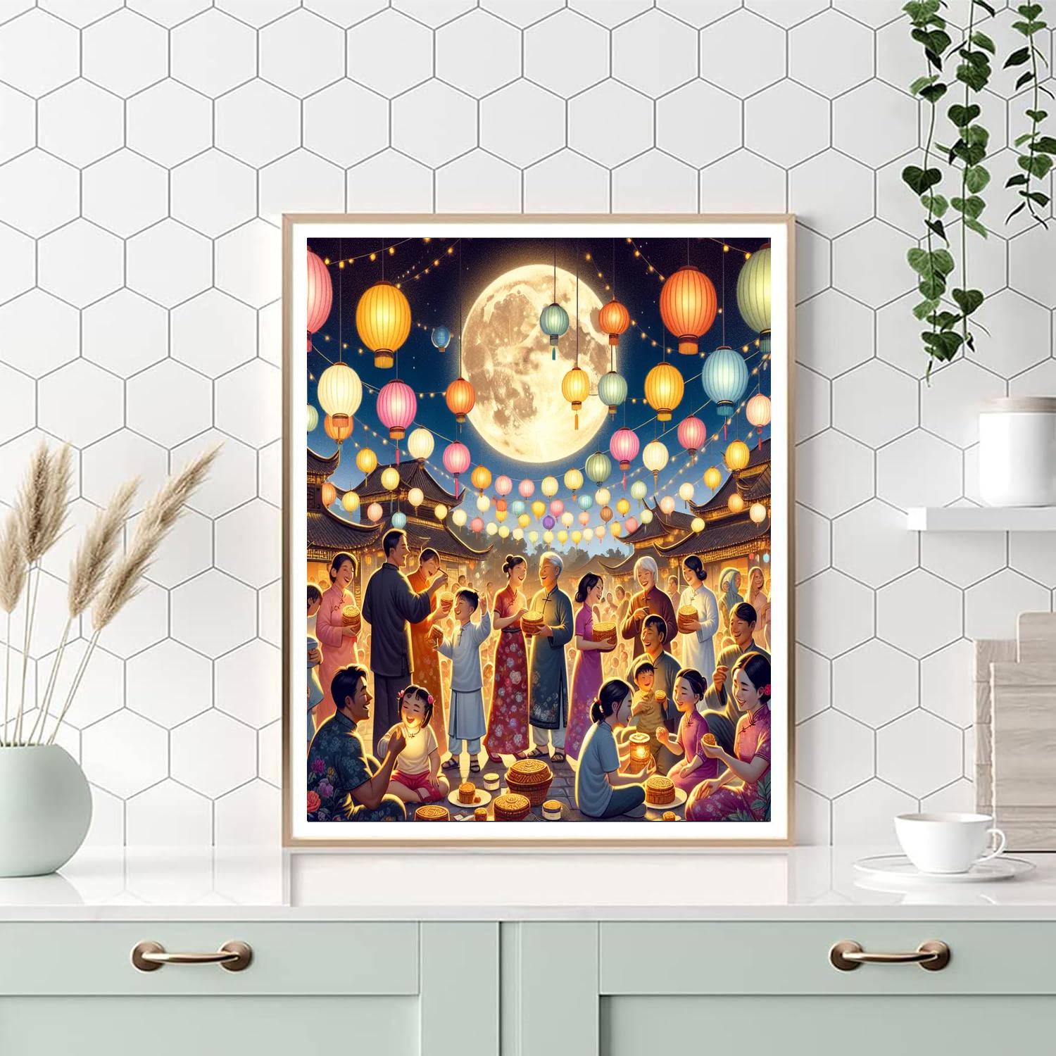 Mooncake Festival Paint By Numbers
