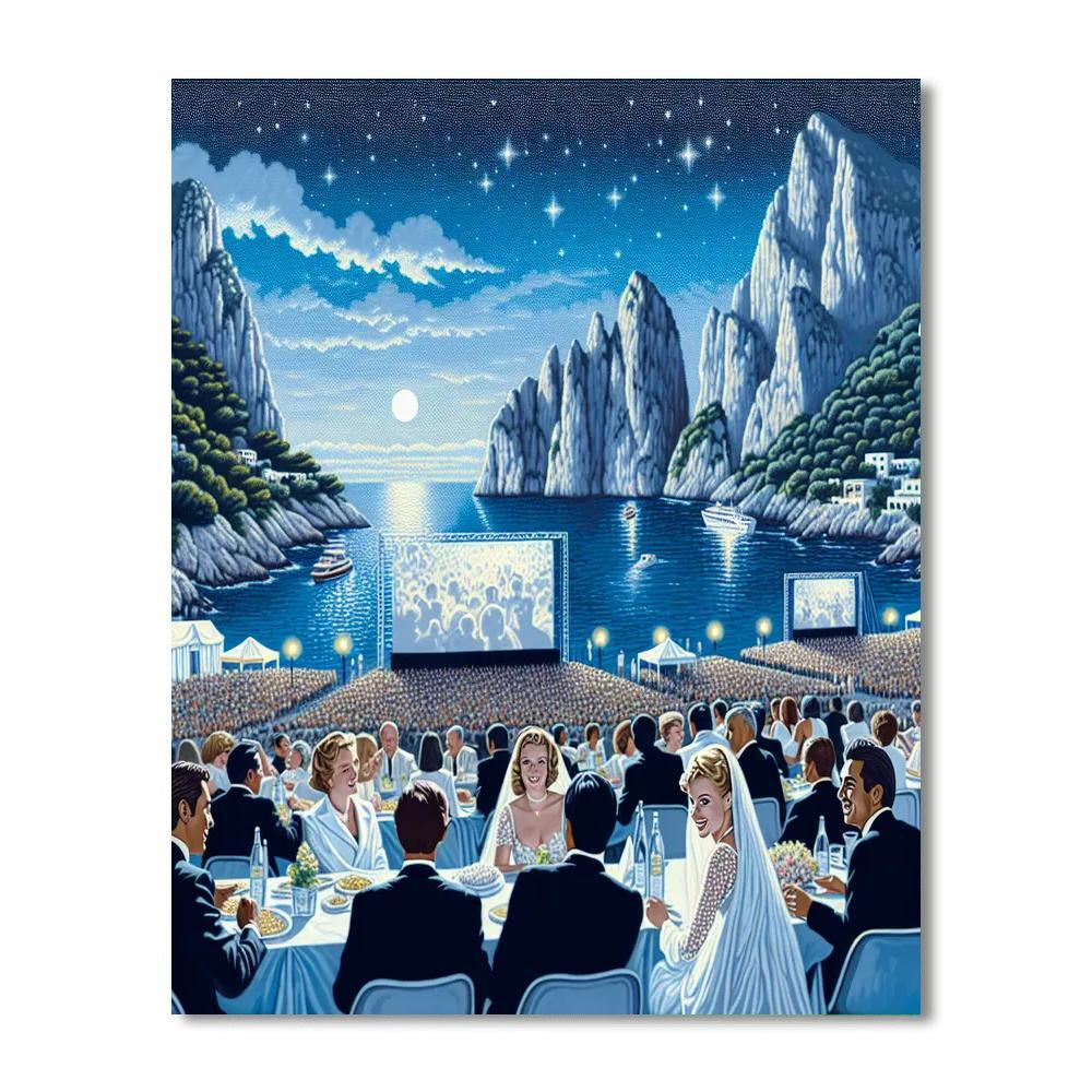 Capri Film Festival - Italy Painting By Numbers Kit
