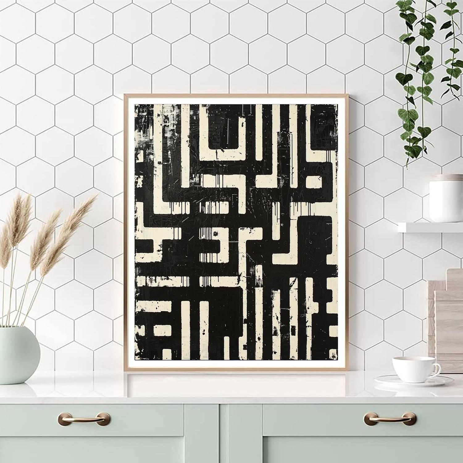 Banksy Inspired Disconnected Reality  DIY Paint By Numbers