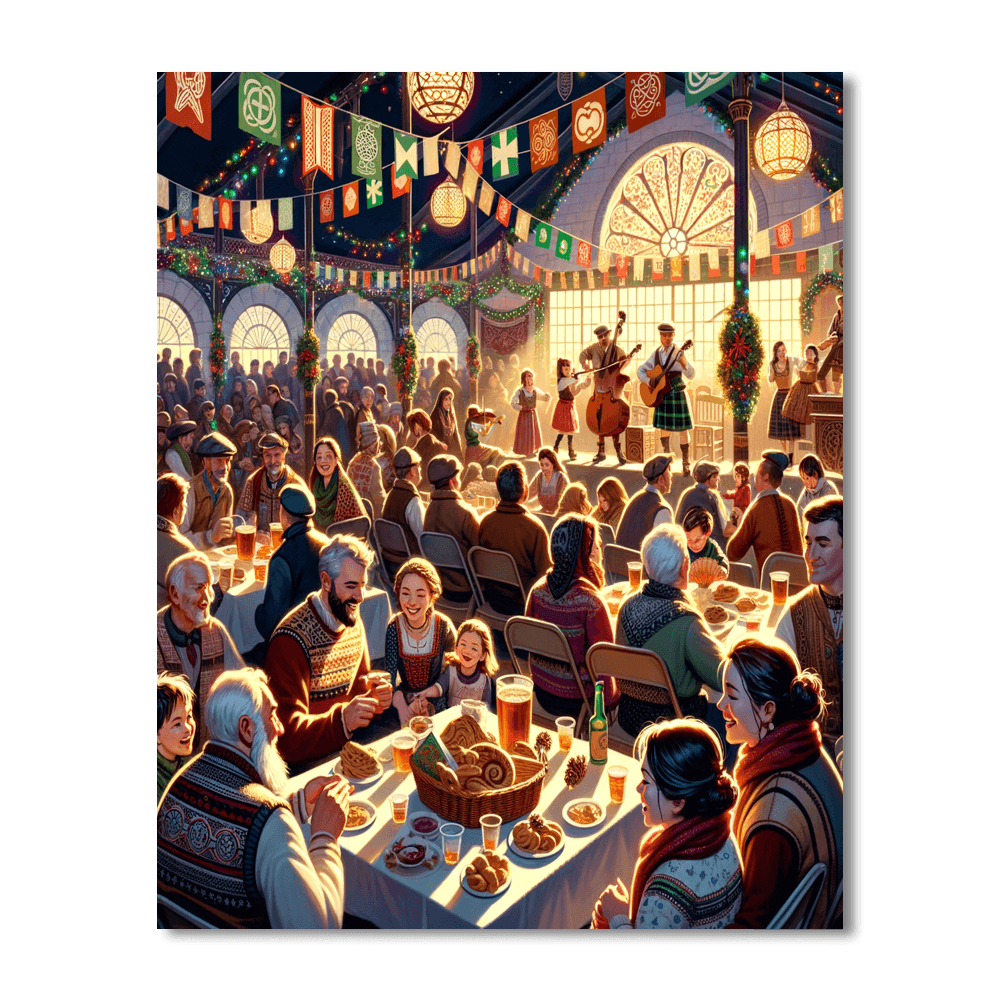 Celtic Winter Festival - Canada Numbered Painting Kits