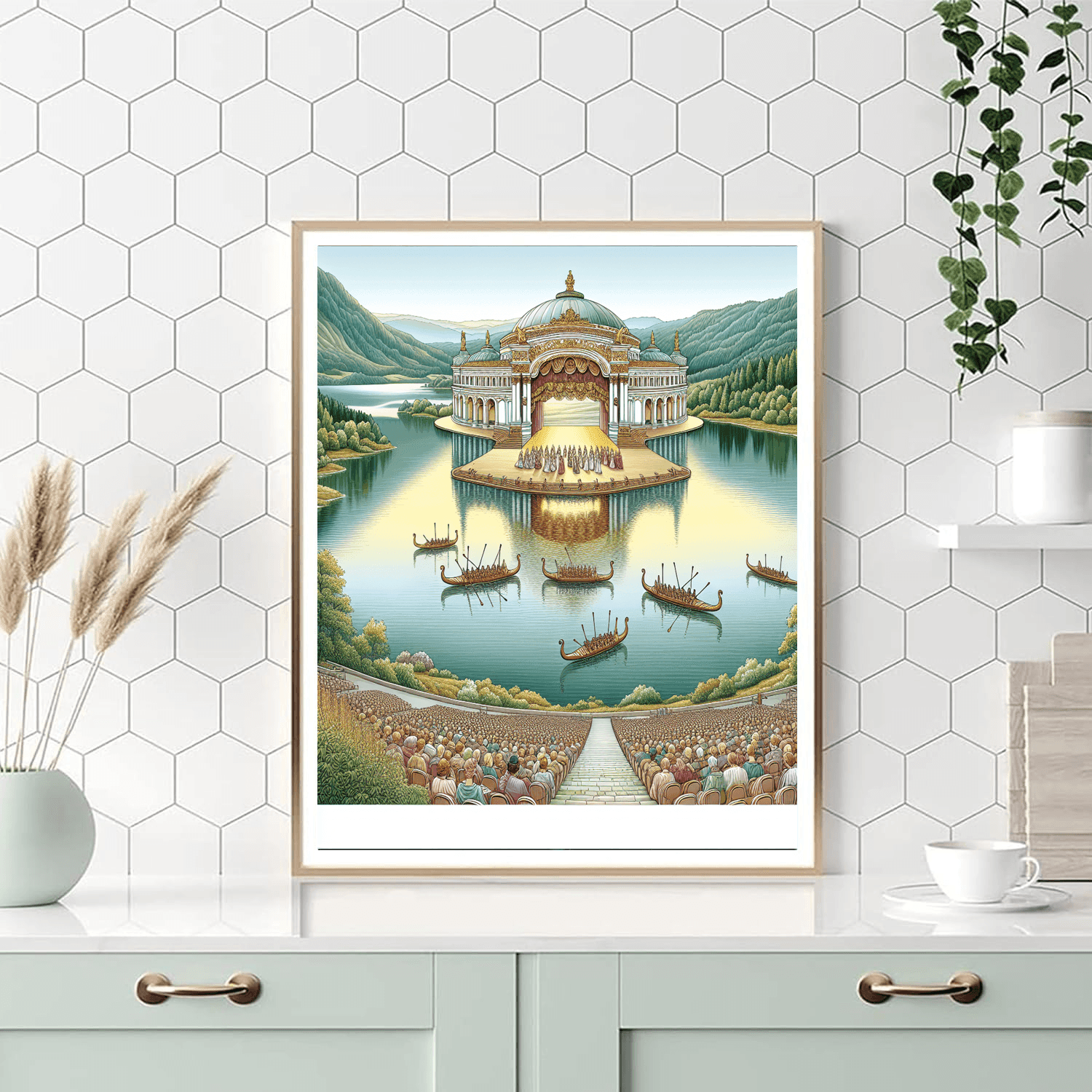 Bregenz Festival - Austria Number Painting