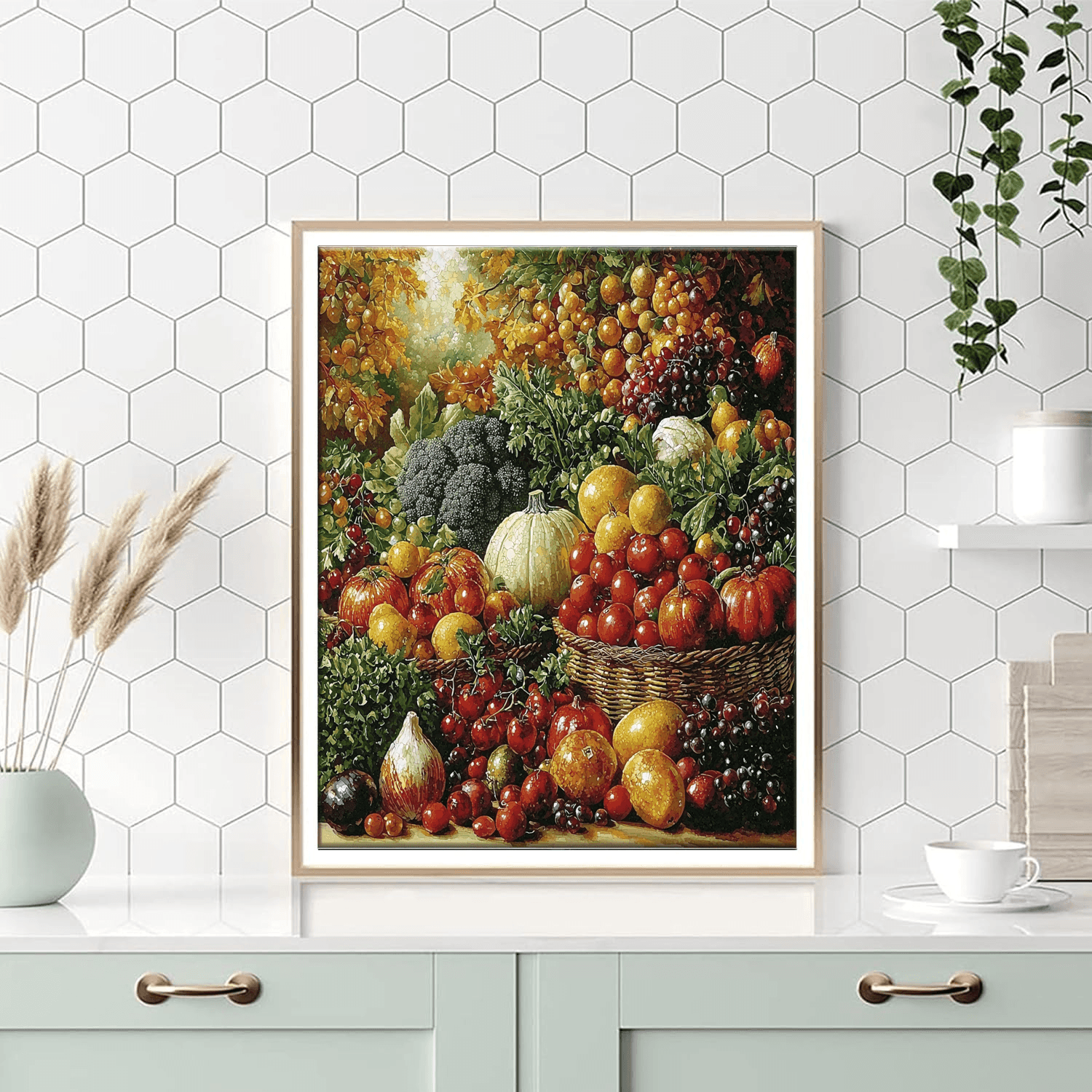 Vincent Van Gogh Inspired Inspired Harvest Abundance  Paint By Numbers Kits