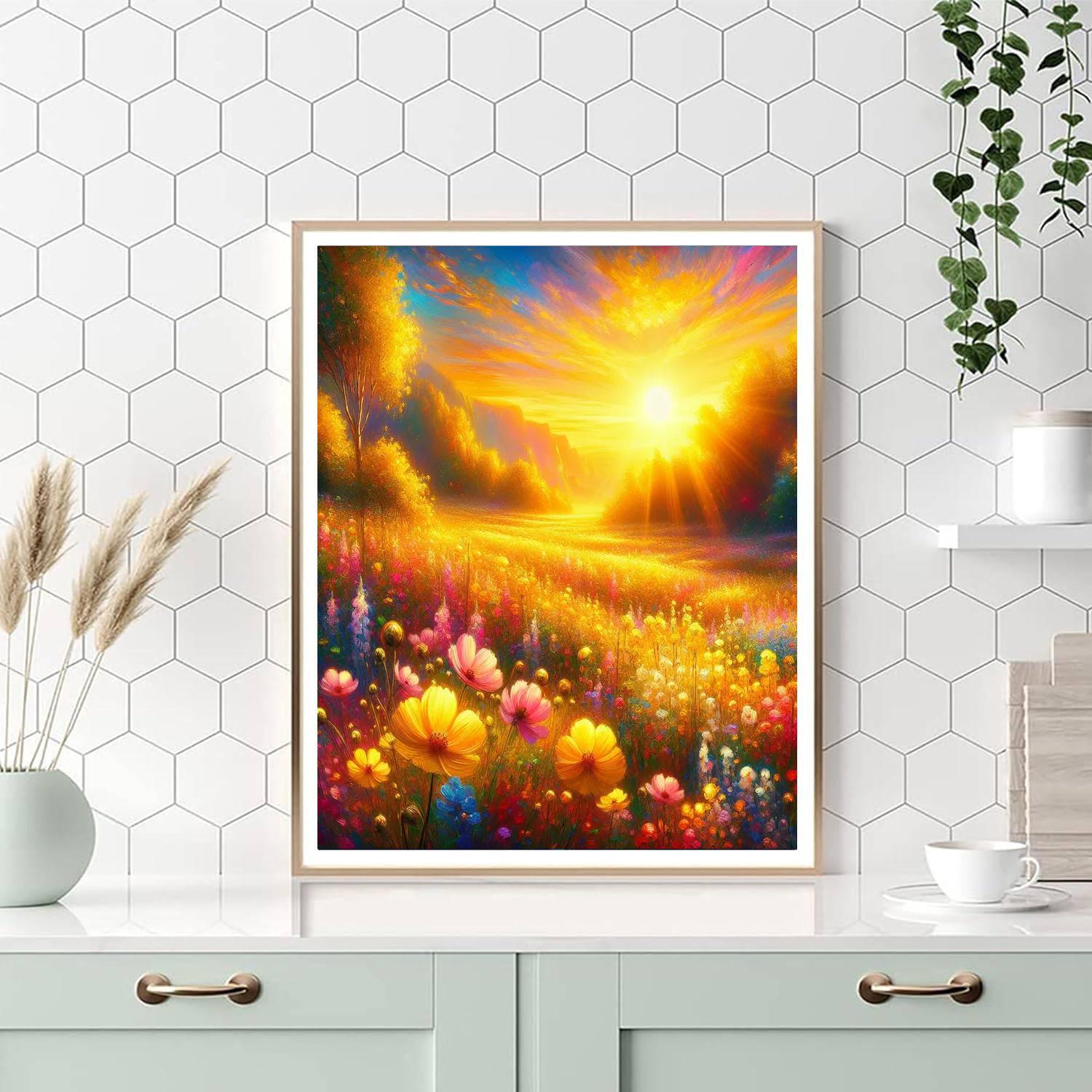 Meadow Morning Harmony Paint By Numbers