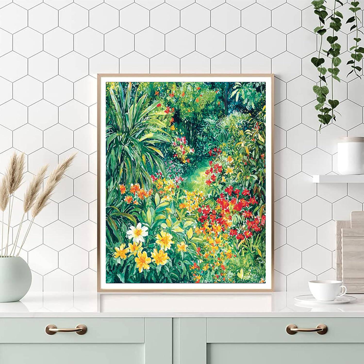 A Garden Of Gratitude DIY Paint By Numbers