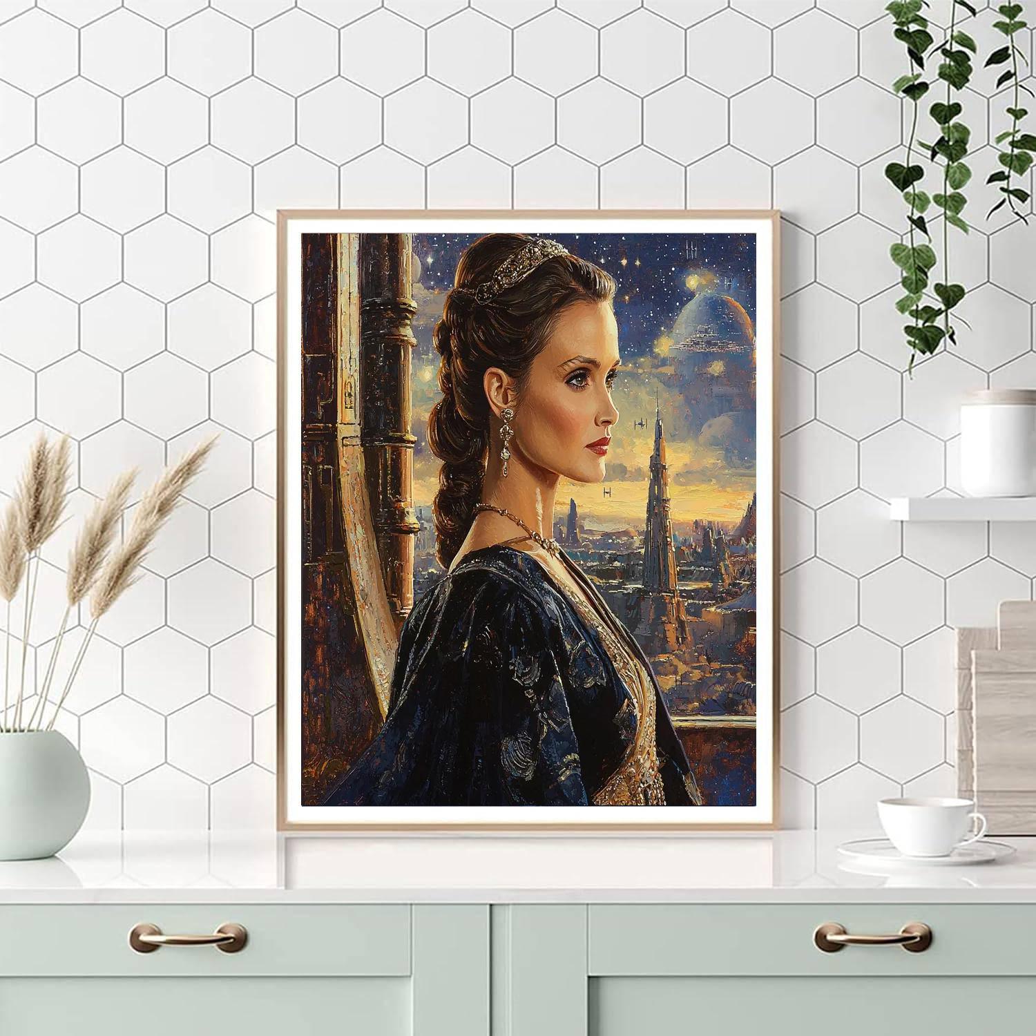 Natalie Portman: From Star Wars To The Vantage Of Excellence Number Painting