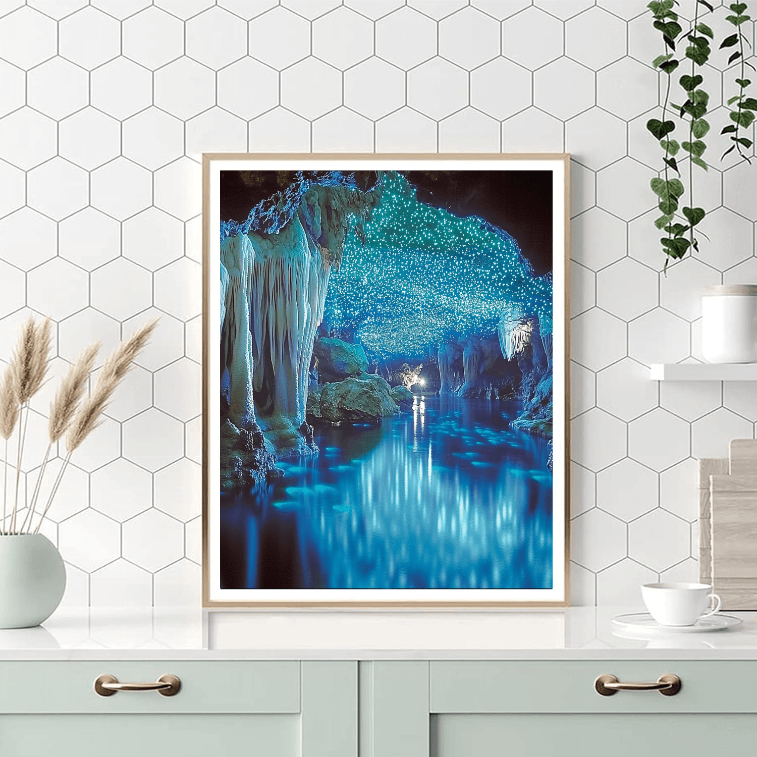 Glowworm Caves - Waitomo Paint By Numbers Kits