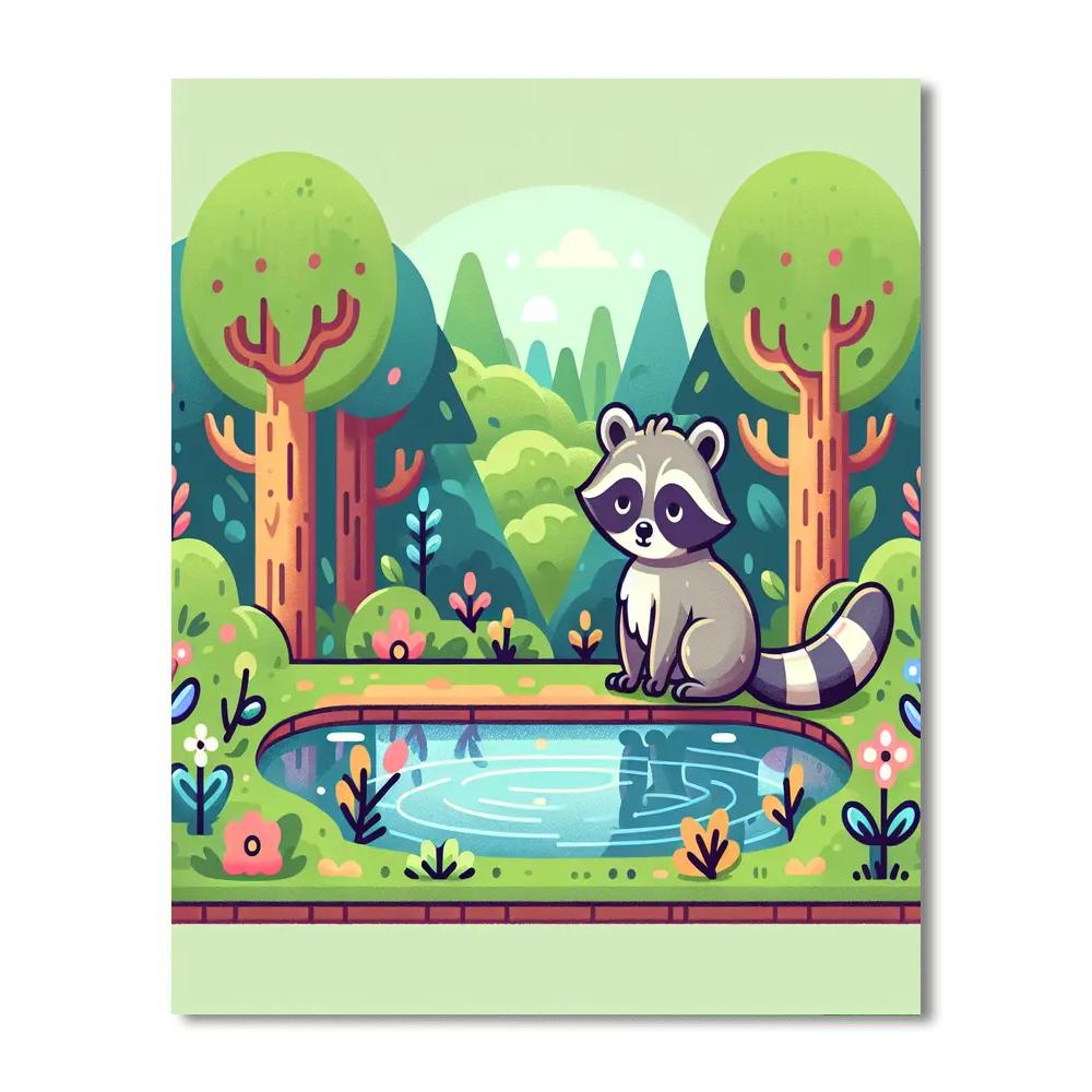 Forest Fairy Tale Quest Paint By Numbers Kits