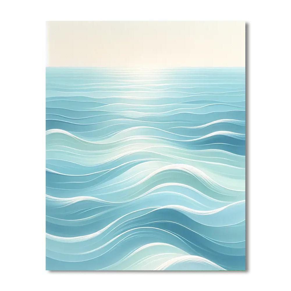 Nostalgic Ocean Breeze DIY Paint By Numbers