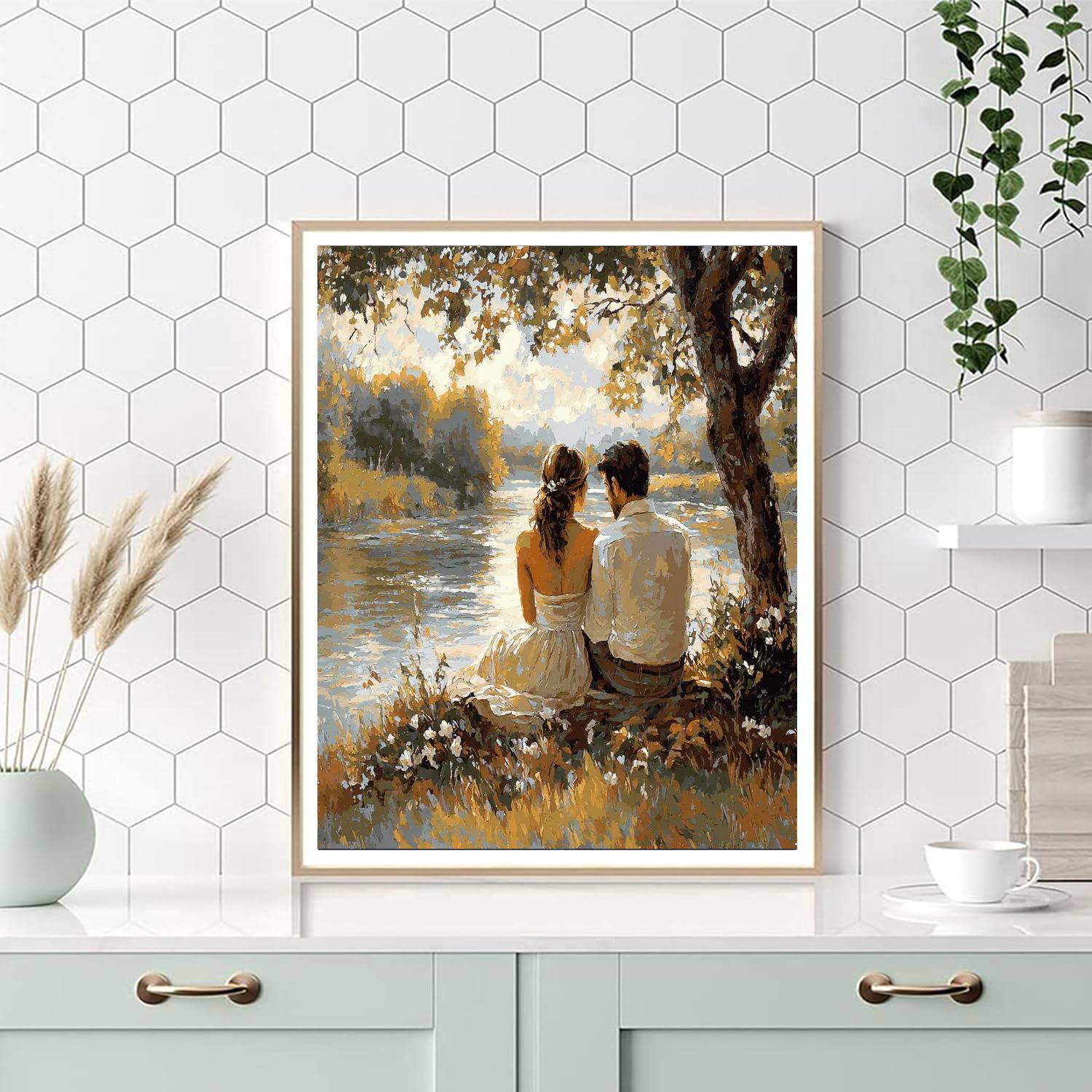 A Moment Of Reflection Paint By Numbers Kits