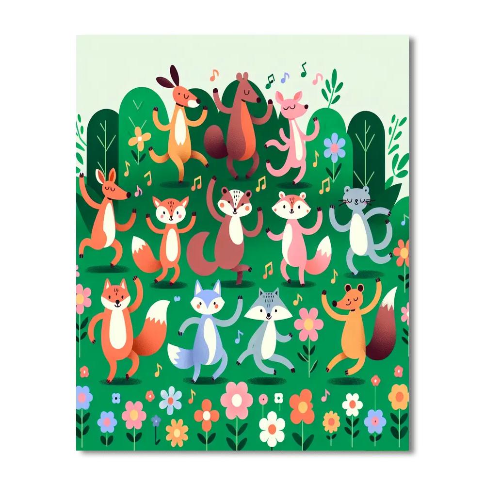 Garden Groove Paint By Numbers Kits