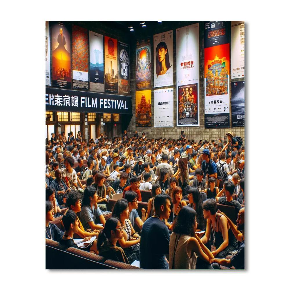 Taipei Film Festival - Taiwan Painting By Numbers Kit