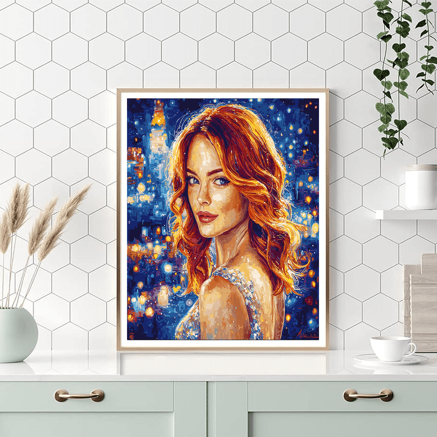 Emma Stone: The Effervescent Dreamer Of La La Land Paint By Numbers