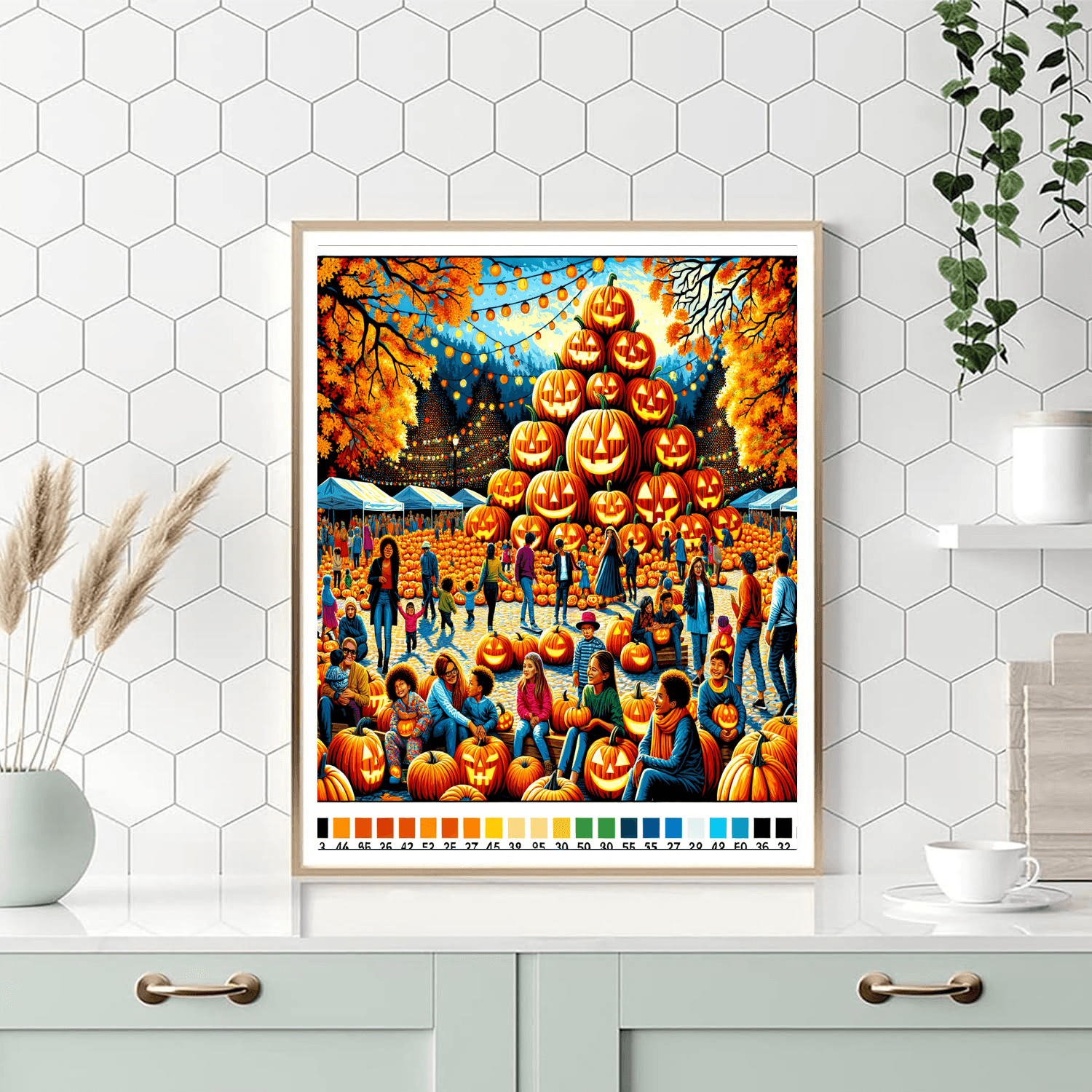 Keene Pumpkin Festival - Usa DIY Paint By Numbers