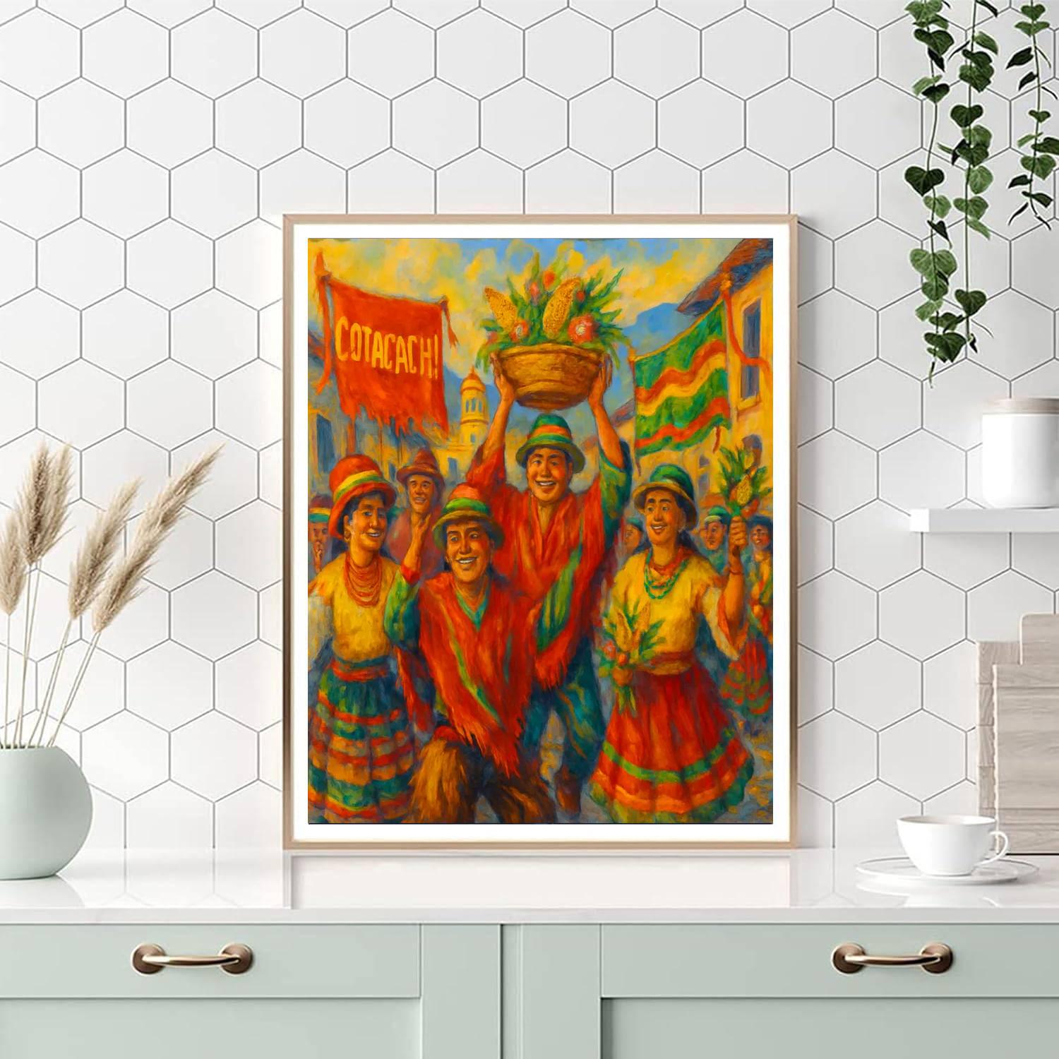 Inti Raymi - Ecuador Painting By Numbers Kit