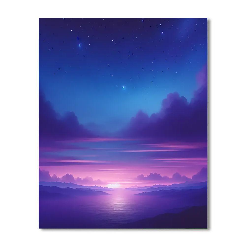 Twilight Glimpse Paint By Color