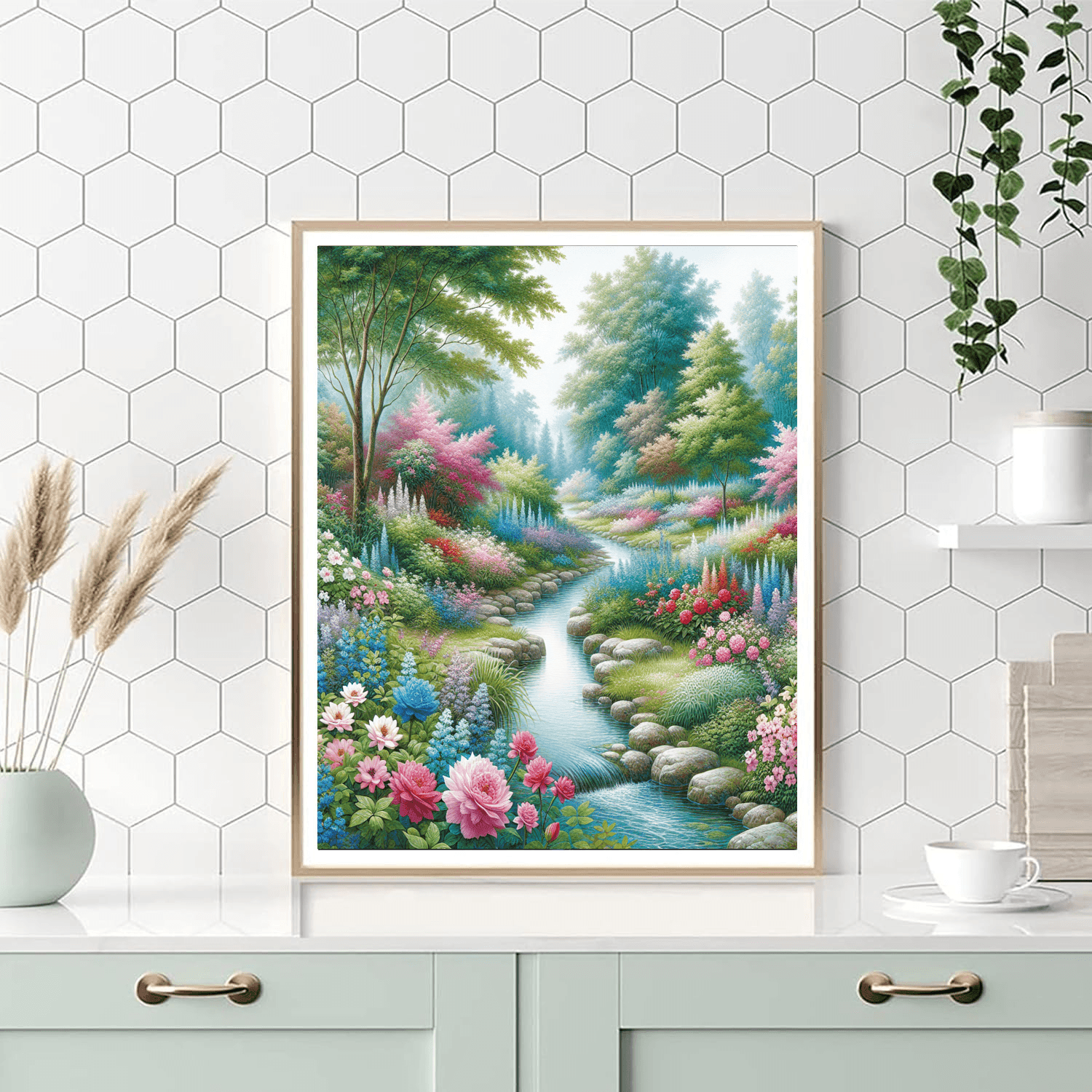 Peaceful Garden Retreat Paint By Numbers Kits