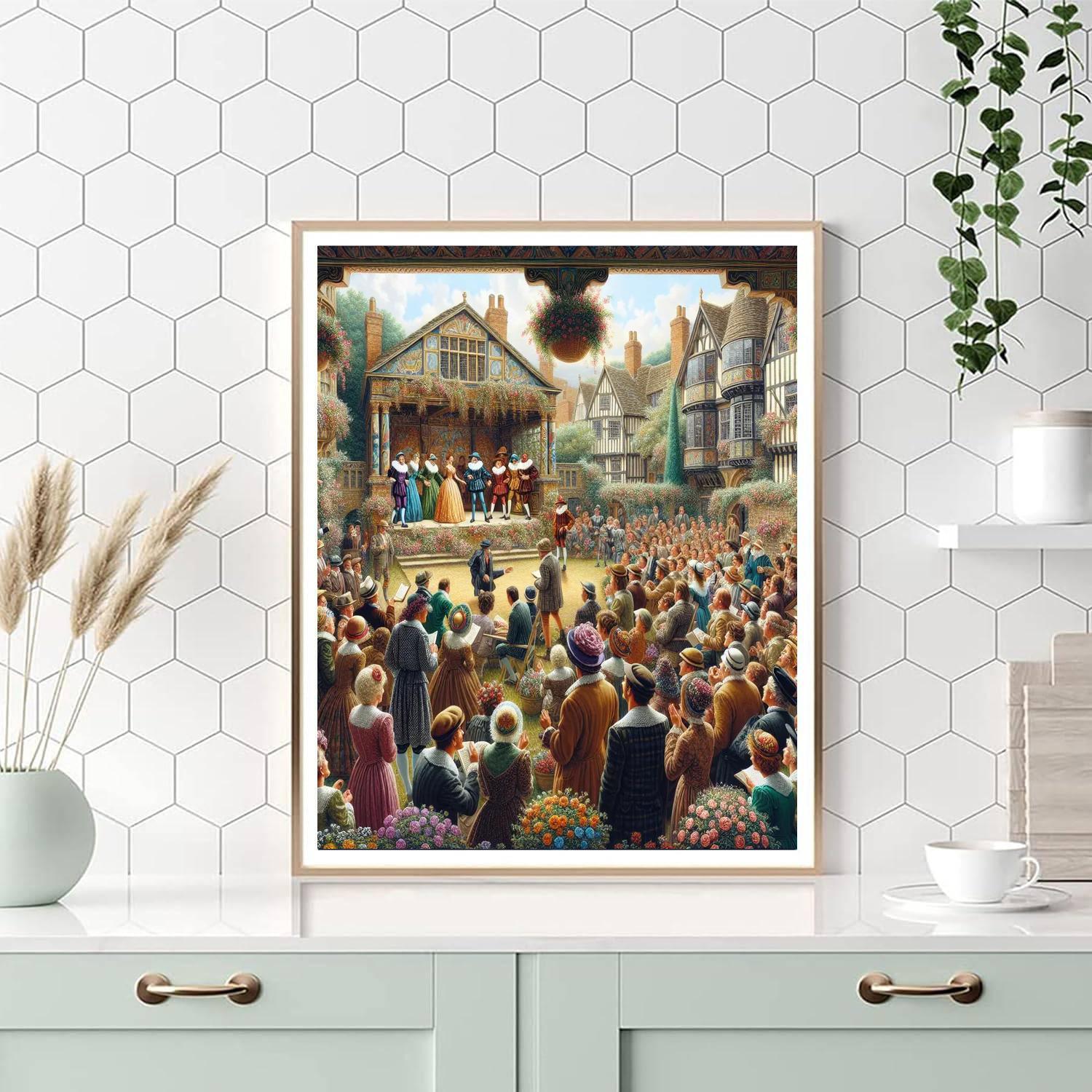 Shakespeare Festival Paint By Numbers Art