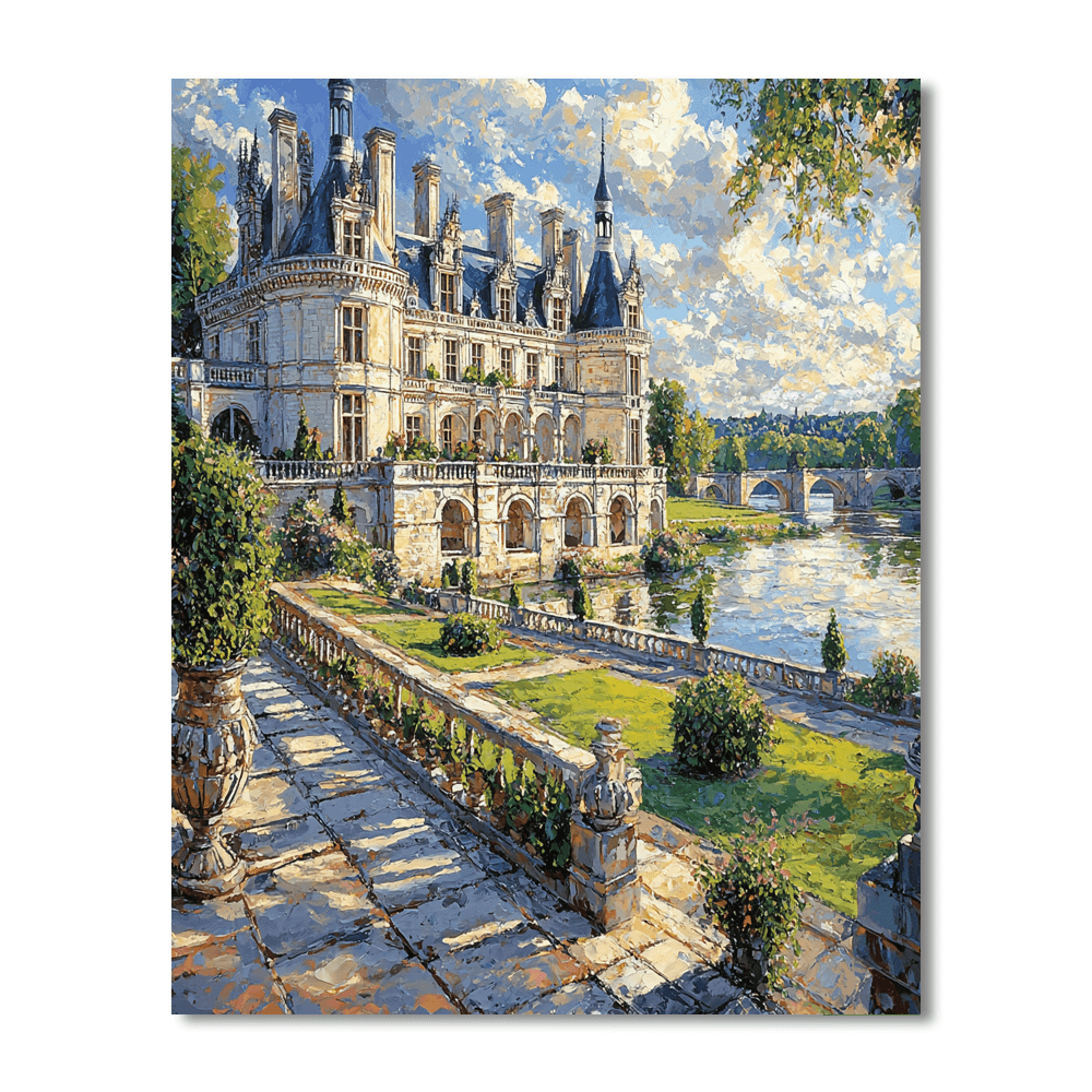 Château De Chambord - Loire Valley Paint By Numbers