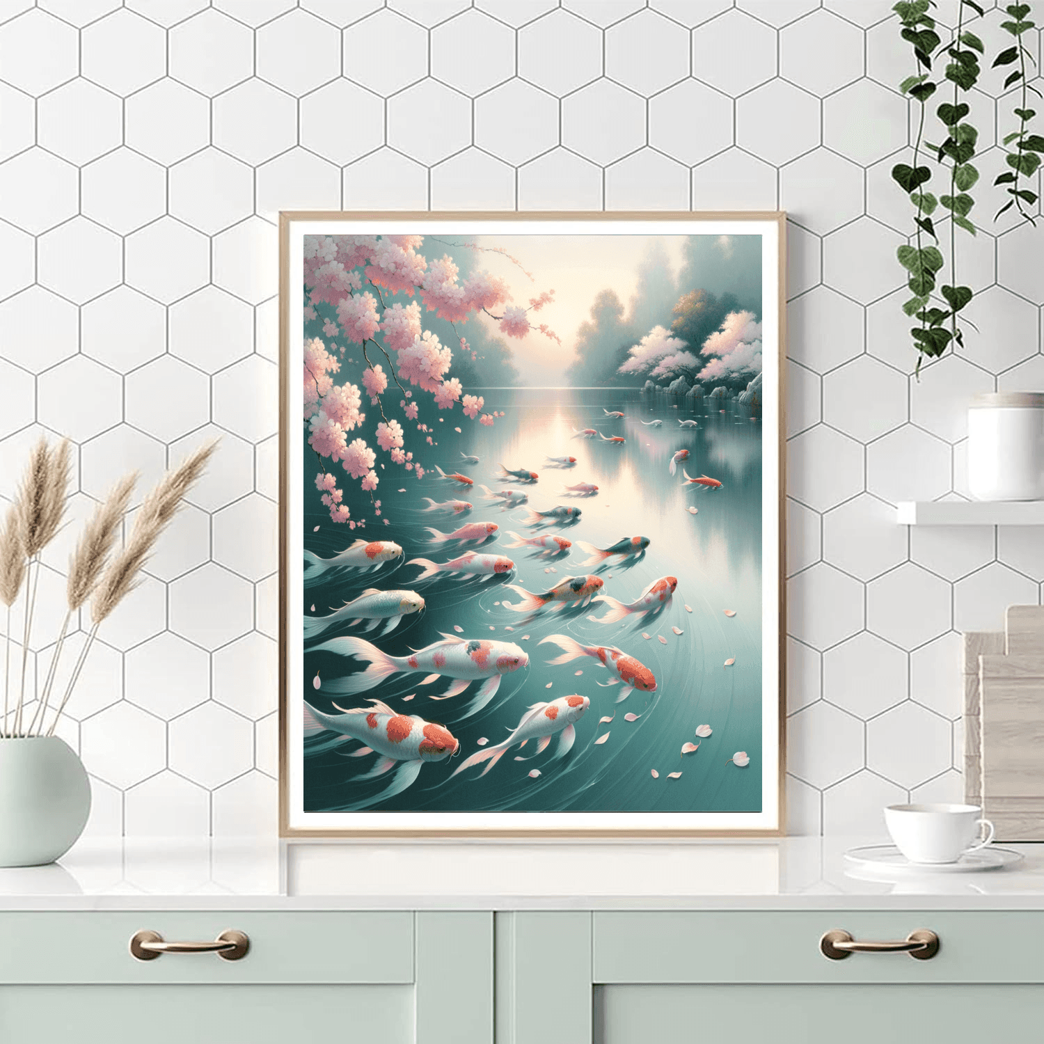 Tranquil Asian Oasis Paint By Numbers