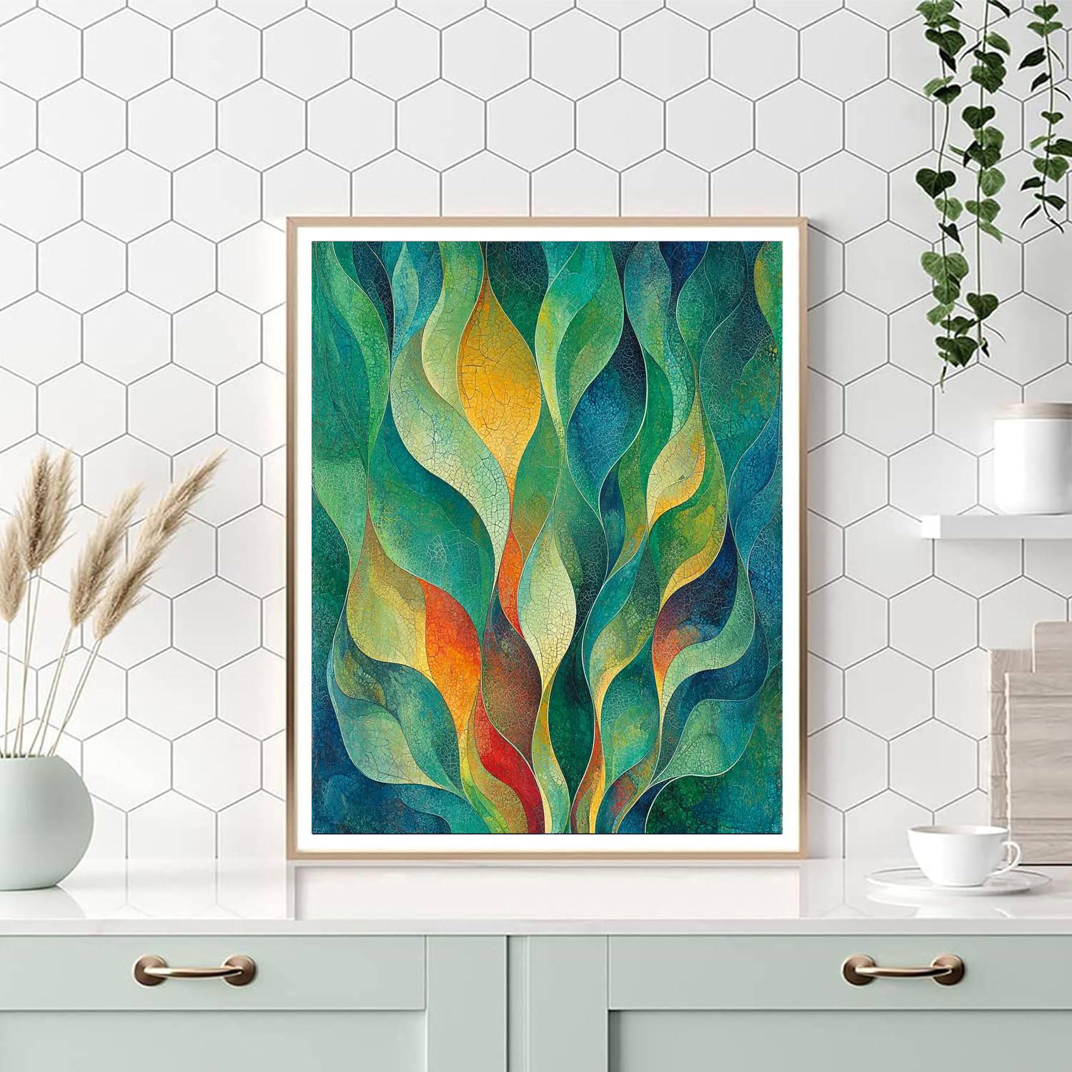 Max Ernst Inspired Mystical Flora Of The Imagination  Paint By Numbers Art