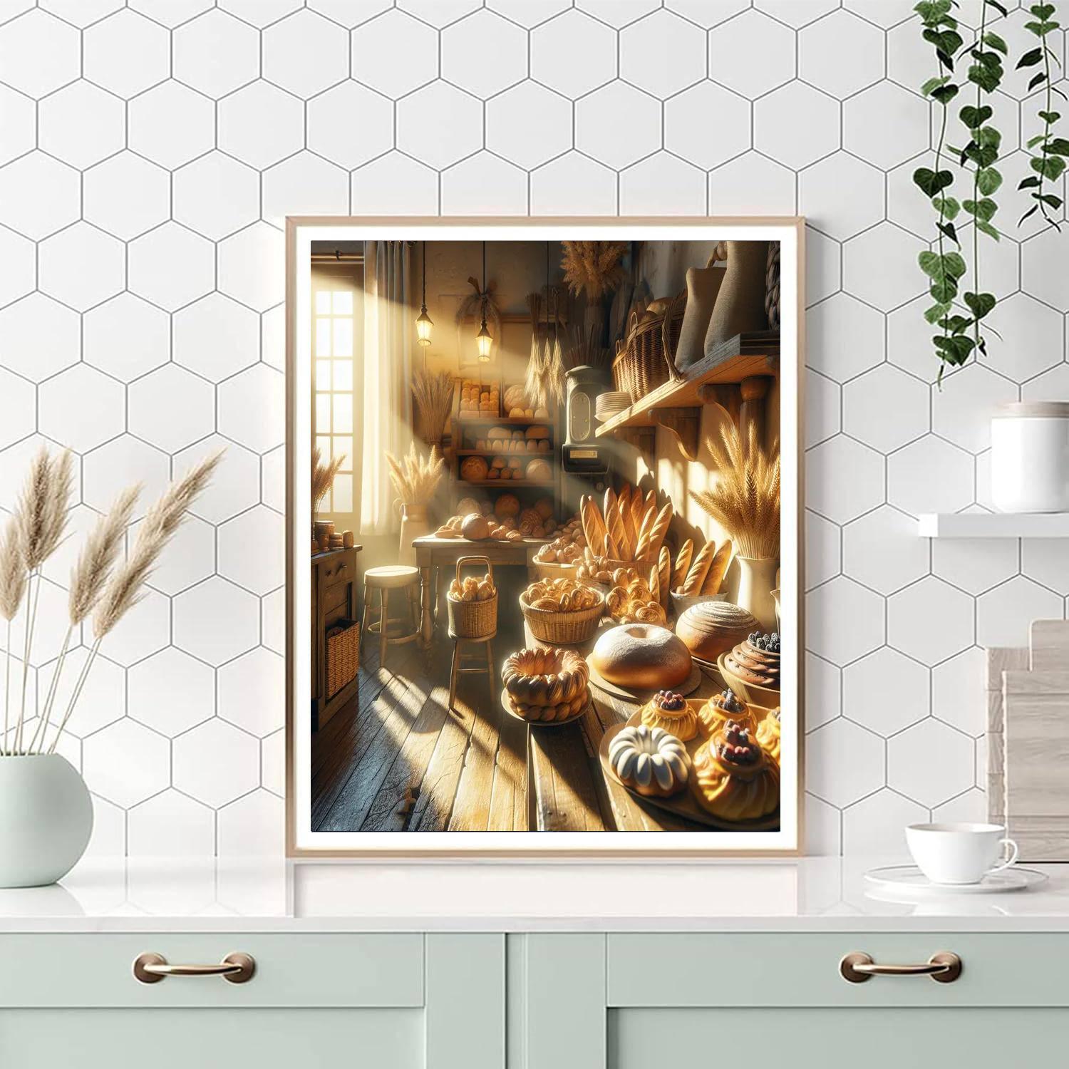 Artisan Bakery Delight Paint By Number