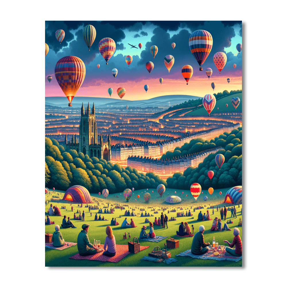 Balloon Fiesta - Uk Paint By Numbers Kits