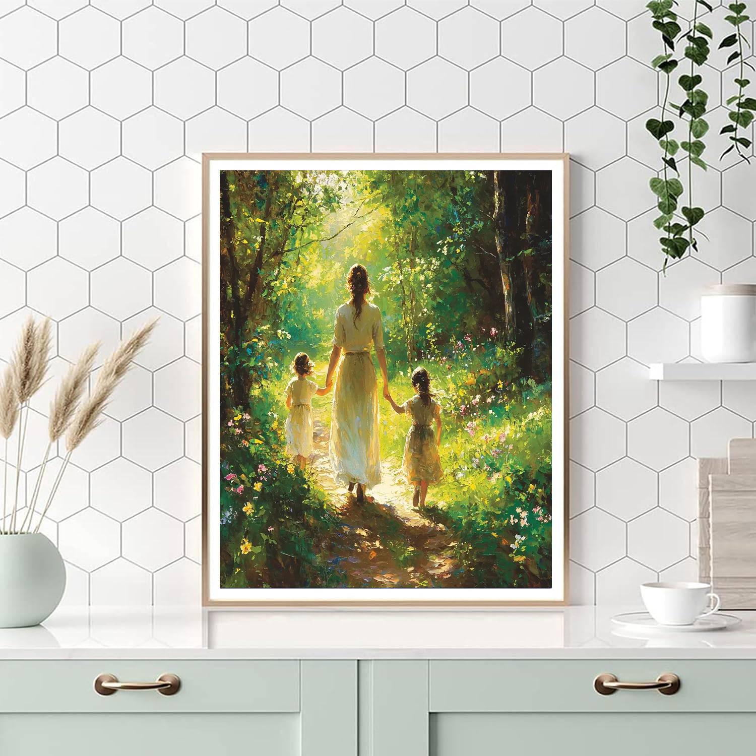 Embracing Adventure Numbered Painting Kits