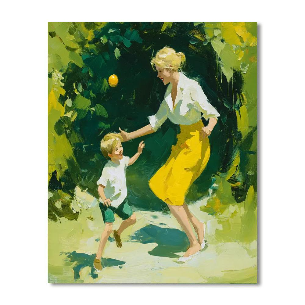 Laughter In The Park Numbered Painting Kits