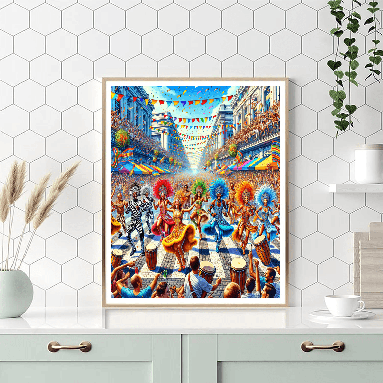 Río Carnival - Montevideo DIY Paint By Numbers