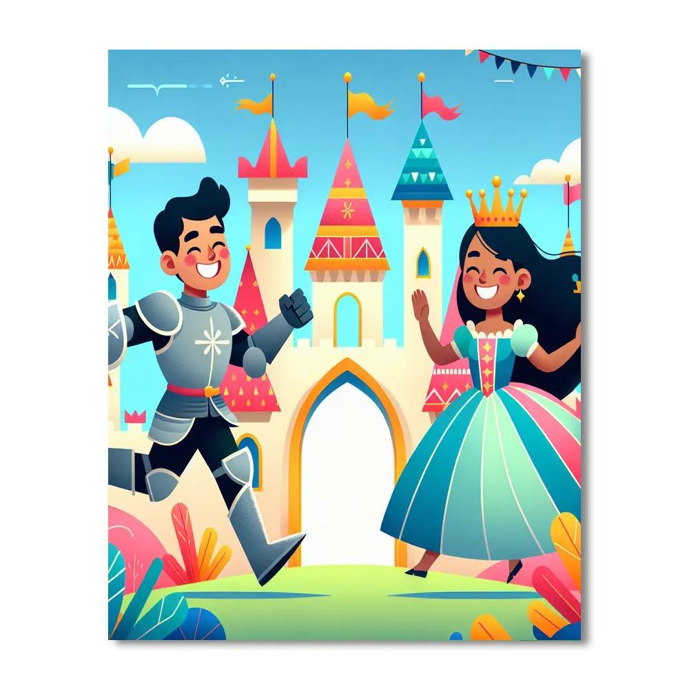 Castle Magic Adventure Paint By Numbers Kits