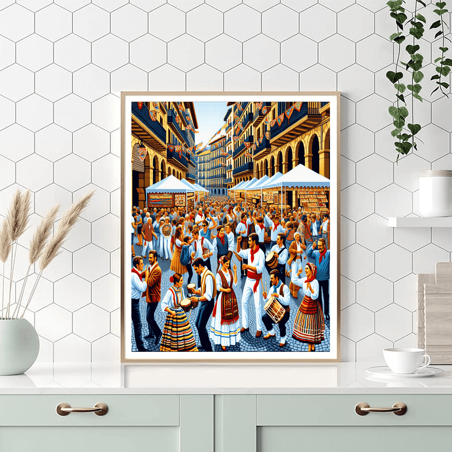 San Sebastian Day - Spain Paint By Numbers Art