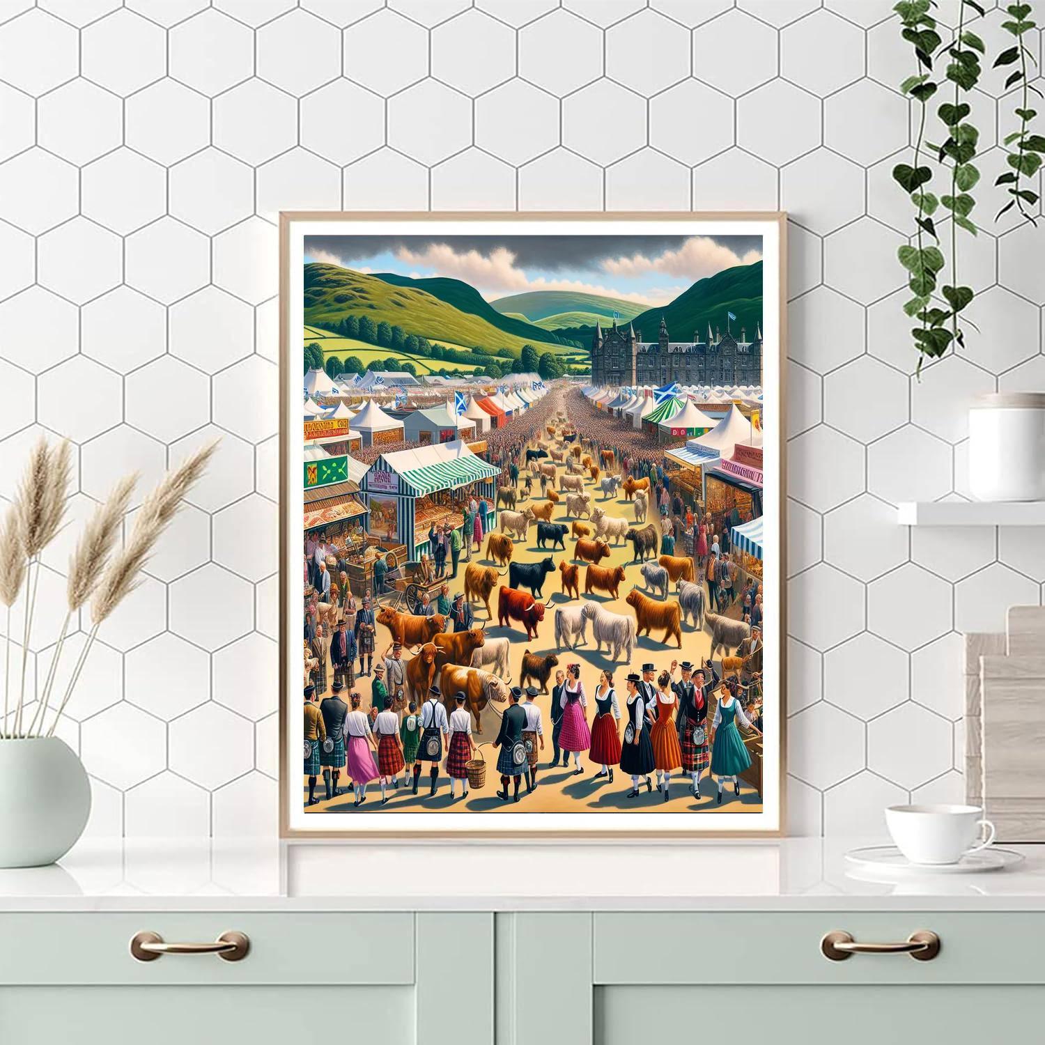 Royal Highland Show Painting By Numbers Kit