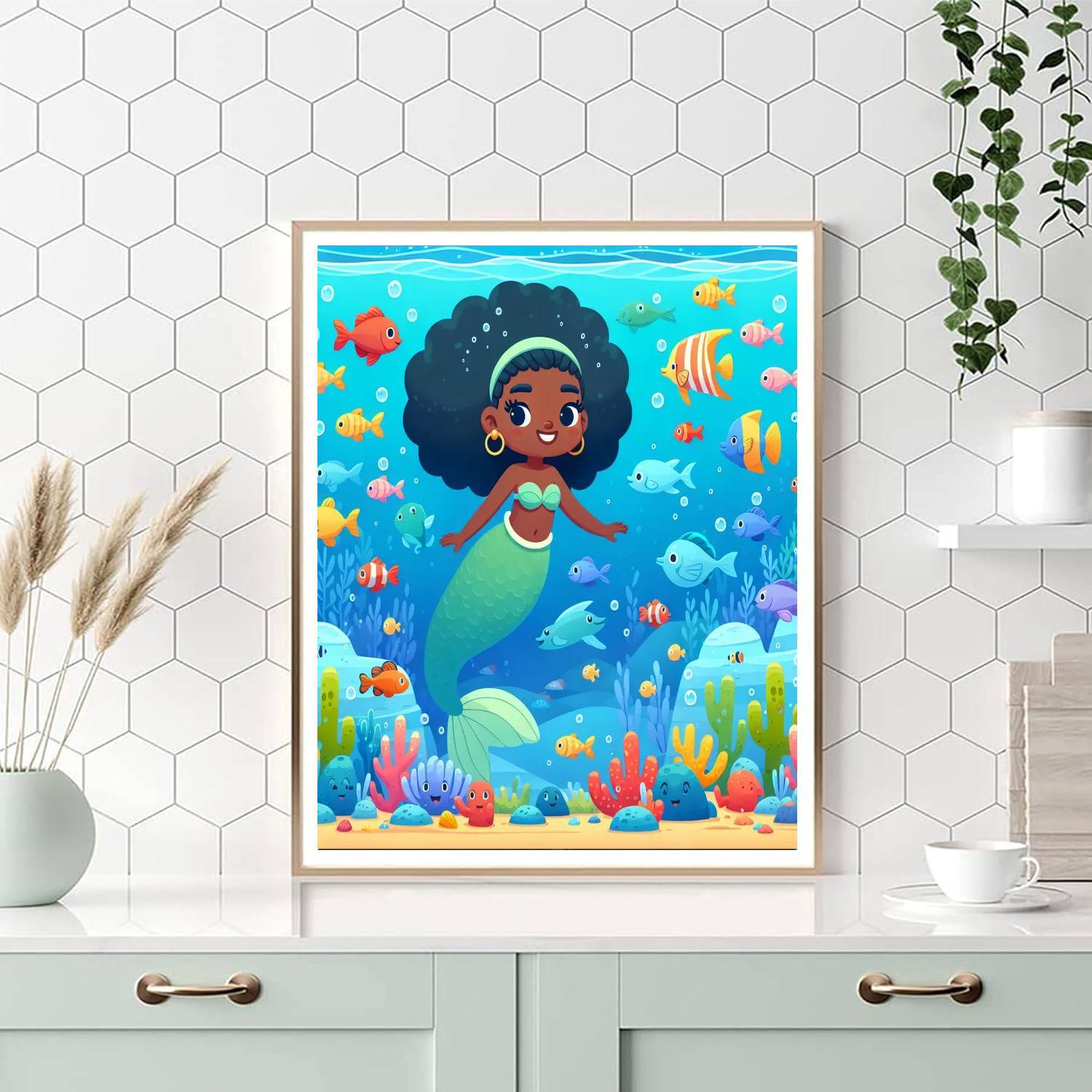 Fantasy Sea Quest Paint By Numbers Art
