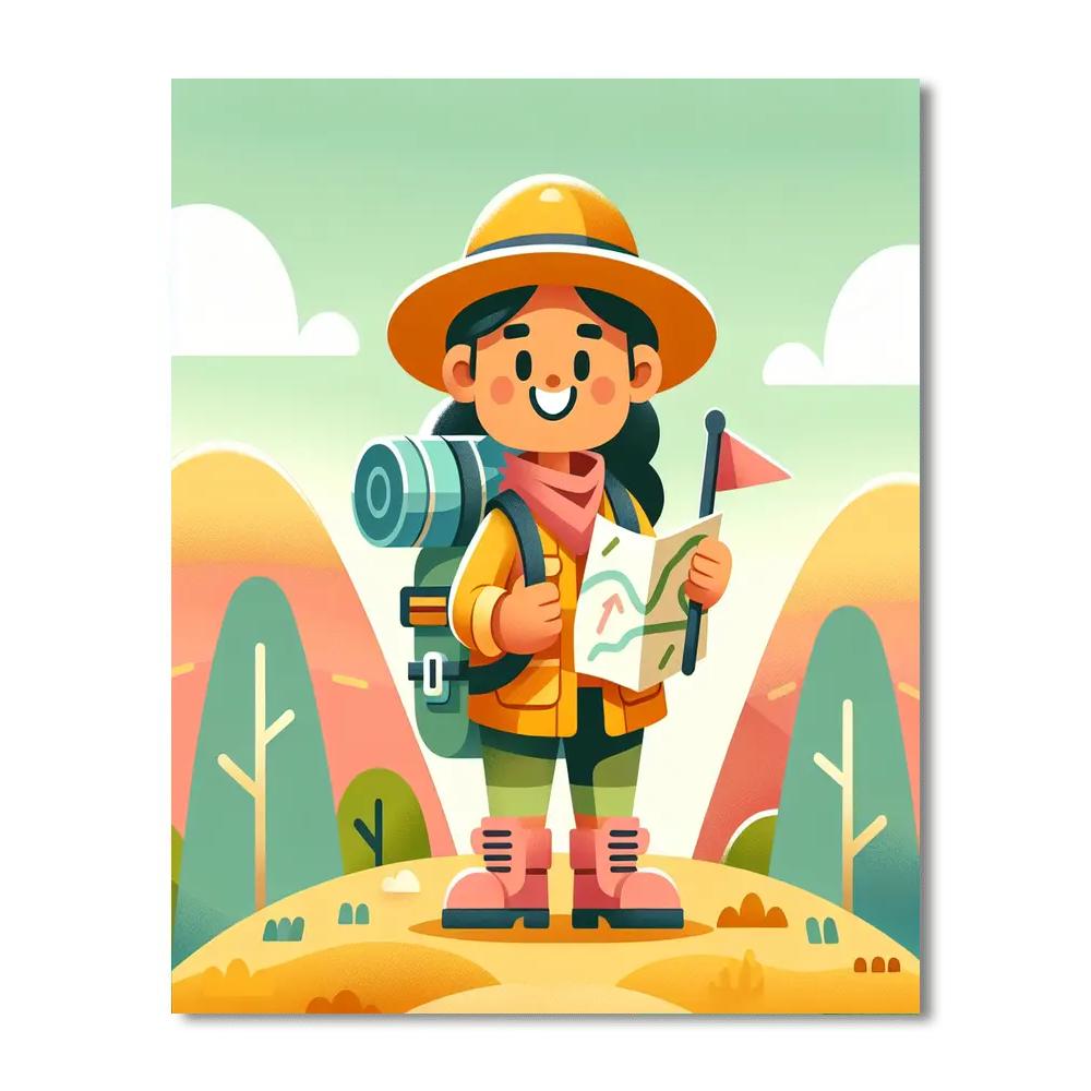 Adventure Seeker Painting By Numbers Kit