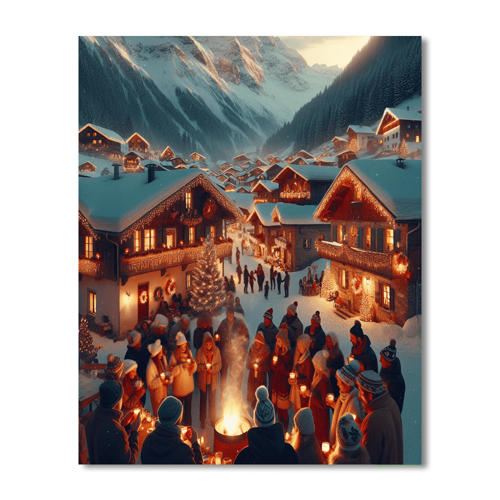 Yule Fest - Australia Paint By Numbers Kits