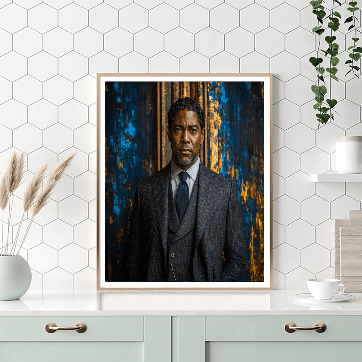 Denzel Washington: Commanding The Stage Of Power Paint By Numbers