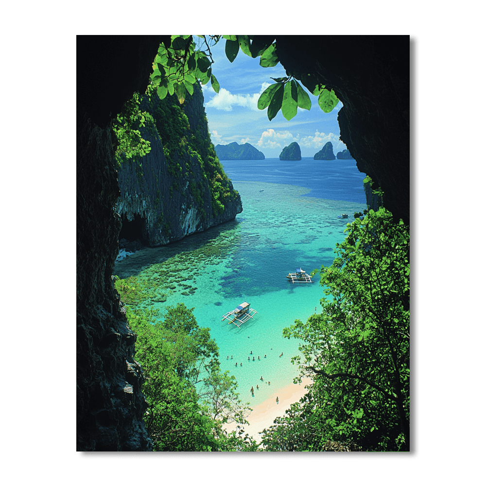Palawan Numbered Painting Kits