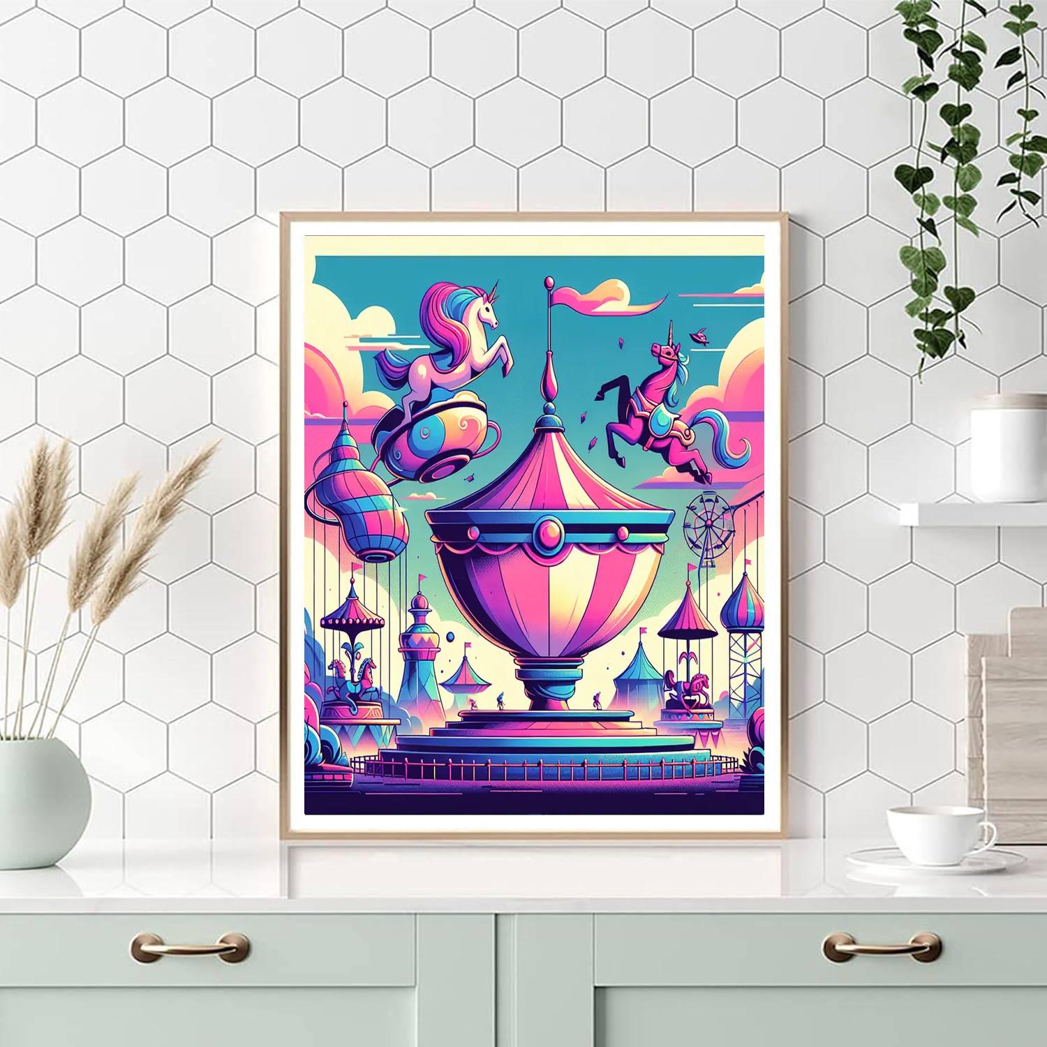 Dreamland Carnival Paint By Number