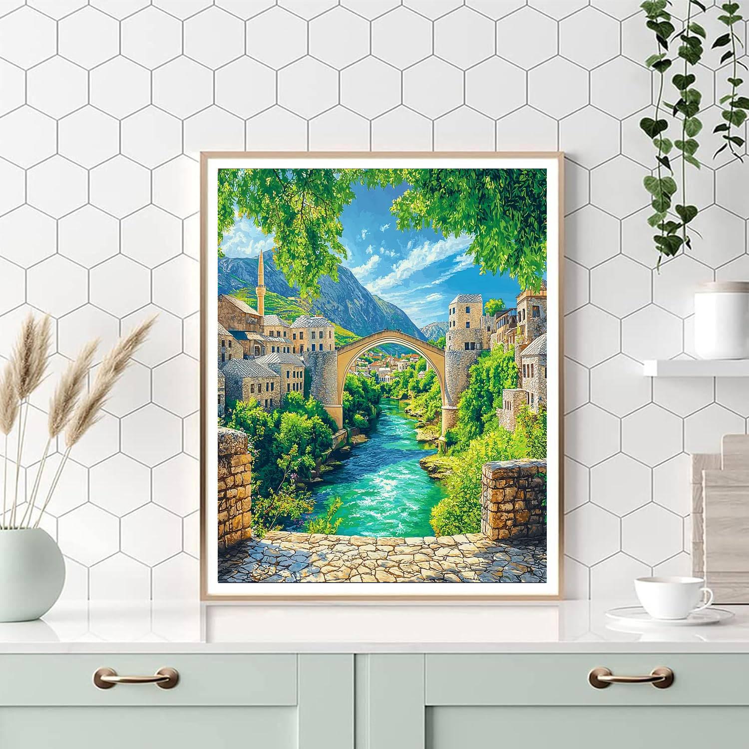 Stari Most - Mostar Paint By Color