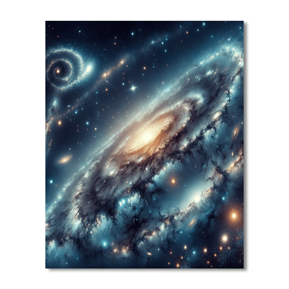 Galaxy Adventure DIY Paint By Numbers